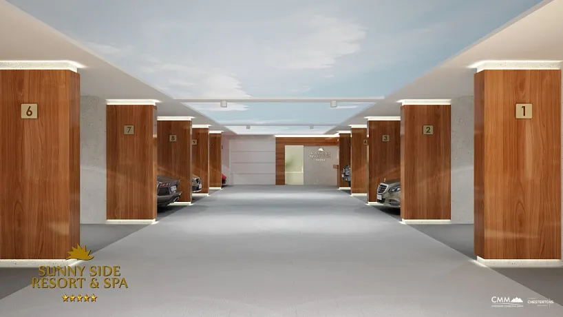 Spa ve wellness olanaklarına sahip modern bir komplekste lüks daireler